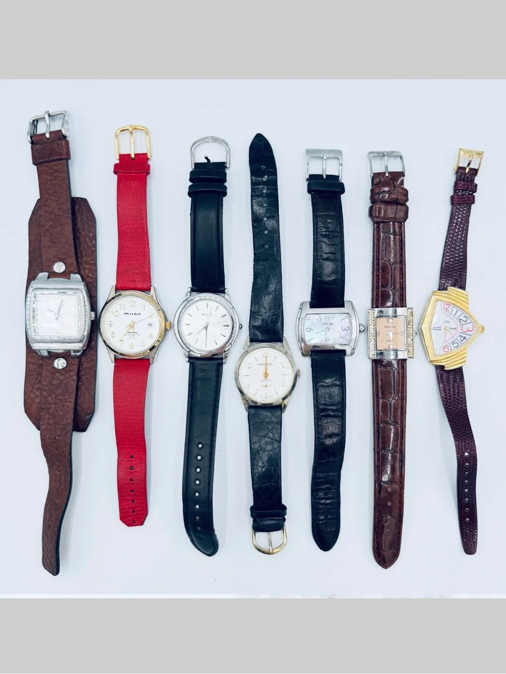 7 Untested Men’s Various Watches